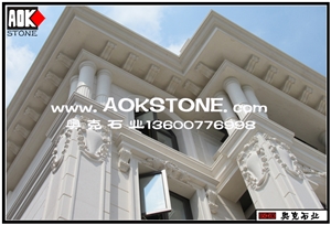 Covering Stone Of the Villa Exterior Wall