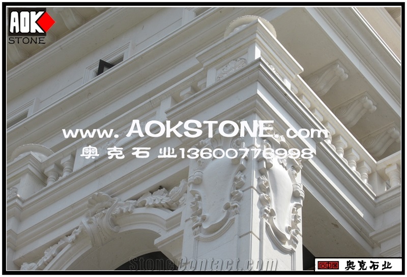 Covering Stone Of the Villa Exterior Wall
