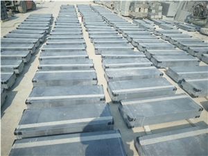 Chinese Blue Stone Stairs with Anti Skid Strip