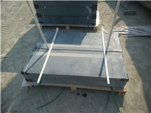 Chinese Blue Stone Stairs with Anti Skid Strip