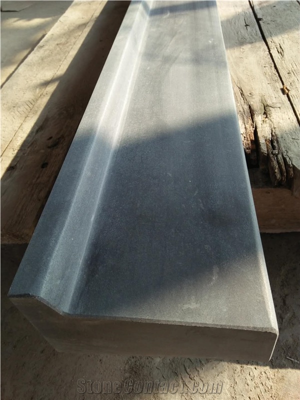 Chinese Blustone Window Sill,China Limestone Cover Wall,Leiyan Honed