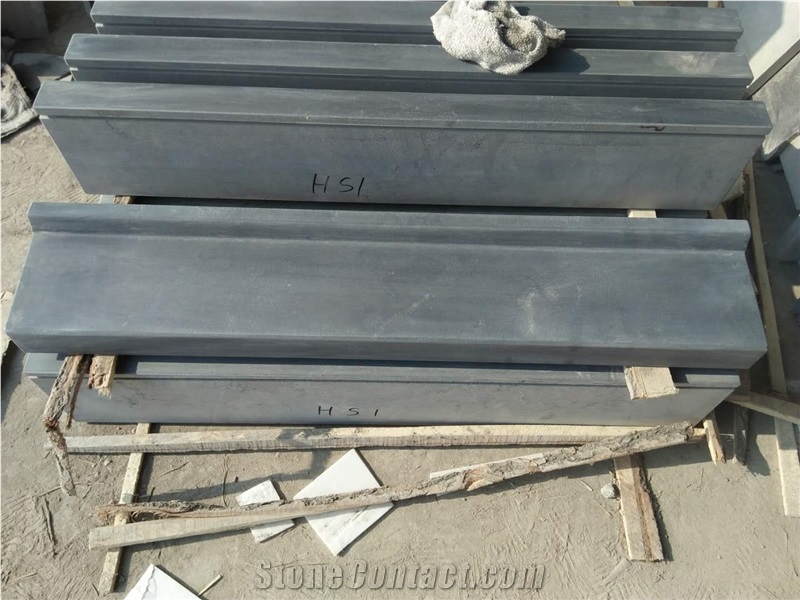 Chinese Blustone Window Sill,China Limestone Cover Wall,Leiyan Honed