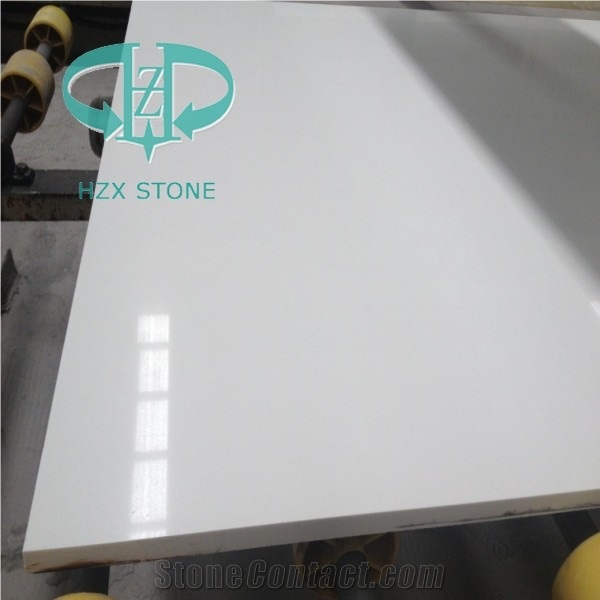 Artificial White Sparkle Quartz Slab,White Sparkle Quartz Countertop