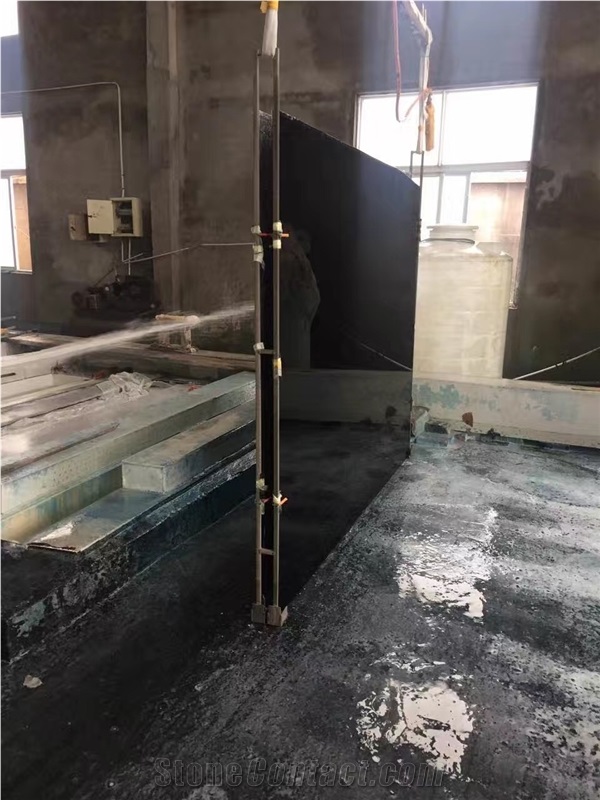 Black Nano, Black Glass Slabs & Tiles