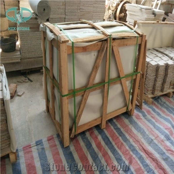 China Yellow Granite G682 Cube Stone , Sunset Gold Granite, Sunset Beige Yellow Granite Cube Stone