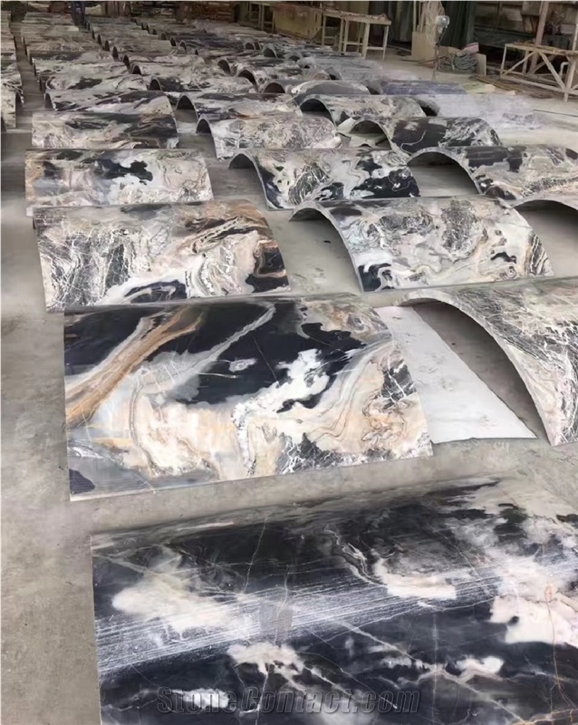 Cosmo Black Marble Slabs & Tiles, China Black Slate