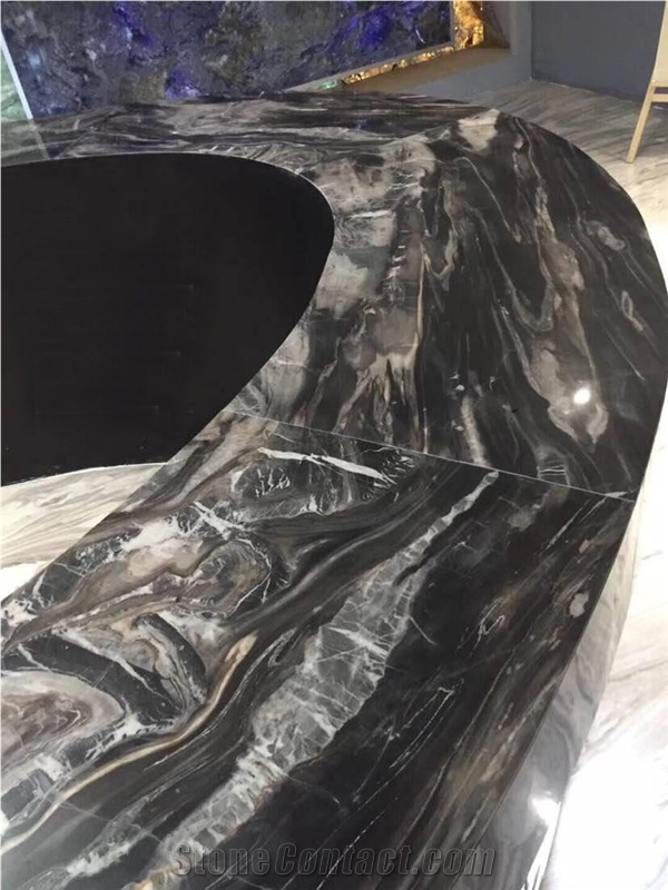 Cosmo Black Marble Slabs & Tiles, China Black Slate
