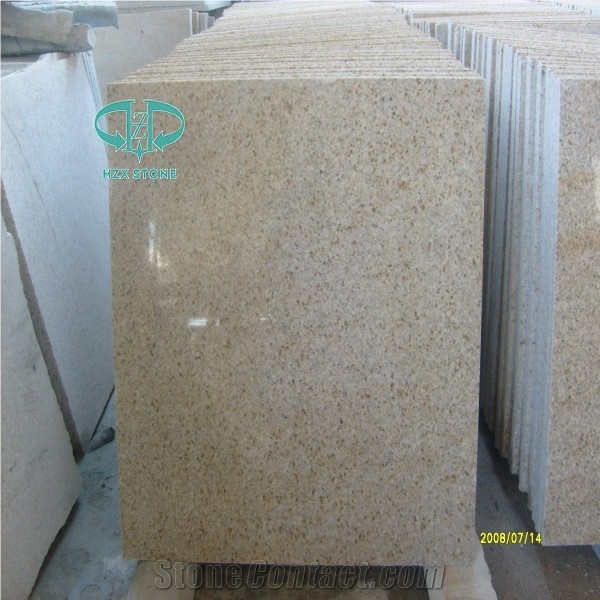 G682 China Yellow Rustic Golden Sand Sunset Yellow Desert Gold Granite