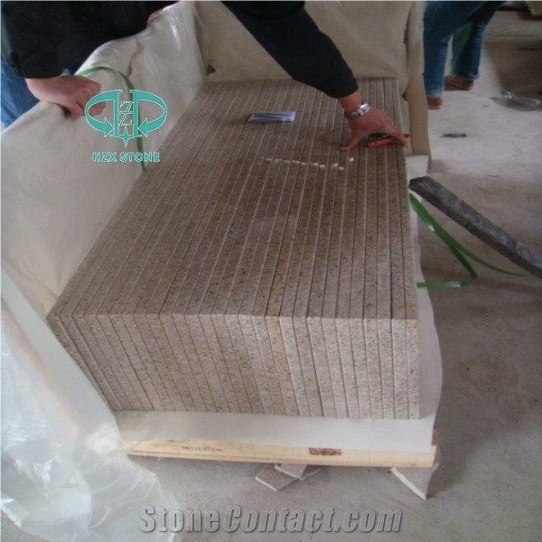 G682 China Yellow Rustic Golden Sand Sunset Yellow Desert Gold Granite