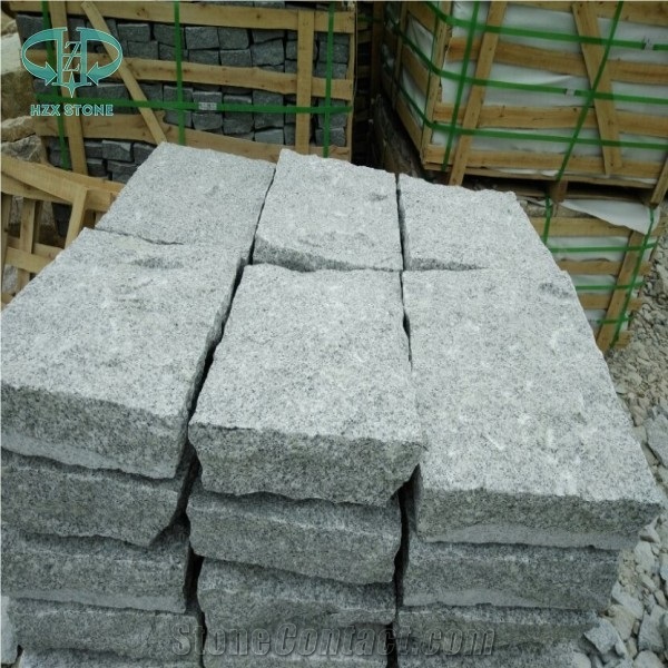 Grey Granite G603 Cube Stone, Cobble, Project,Cubic