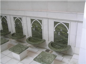 Ming Green Sinks, Pedestal Basins