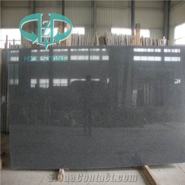 Polished G654 Granite Tile&Slab,Impala Black,Padang Dark Granite