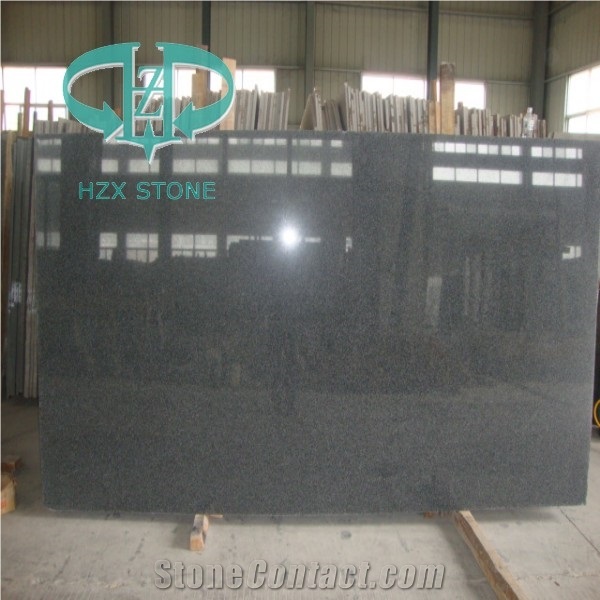 Polished G654 Granite Tile&Slab,Impala Black,Padang Dark Granite