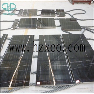 Saint Laurent Black Marble, Polished Brown Marble Tiles&Slabs Saint Laurent Black Marble, Polished Brown Marble Tiles&Slabs
