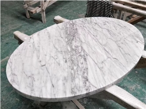Custom Design Marble Furniture Stone Tables Carrara Dinner Tables