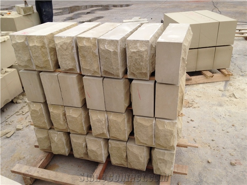 Mushroom Yellow Sandstone Building Stones and Garden Wall Stone