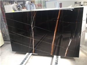 St Laurent Marble Office Table Sahara Noir Office Meeting Tables