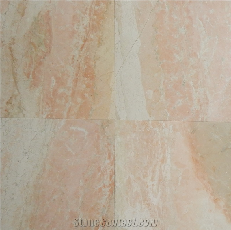 Desert Peach Marble Tile 12 X 12