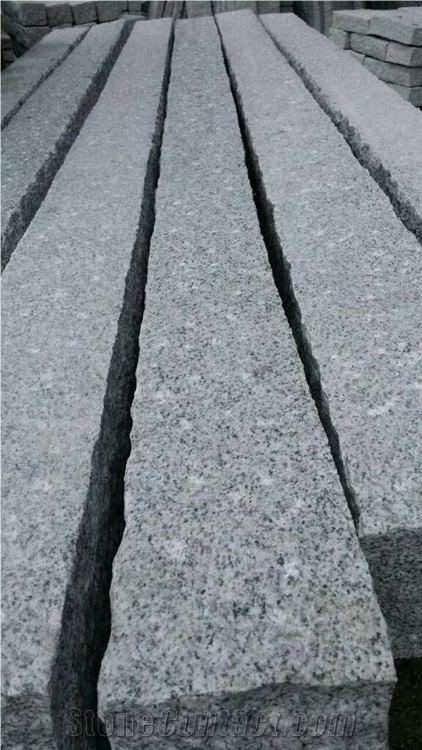 All Sides Split or Pineapple Grey Granite G603 Pillar