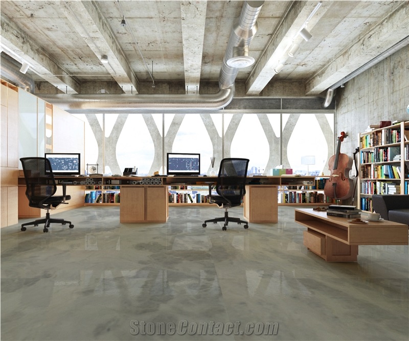 China Snow White Blue Lines Marble Slabs For Sale Light transmit Hotel