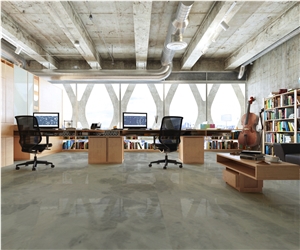 China Snow White Blue Lines Marble Slabs For Sale Light transmit Hotel