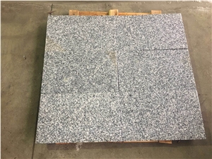Factory China New G654 Padang Dark Grey Flamed Slabs Tiles Cheap Price