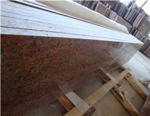 Natural Dark Deep Red Granite G562 Small Half Semi Finished Slabs