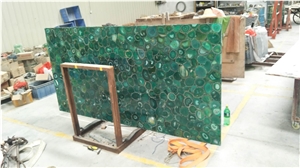 Top Luxury Green Agate Slab Semiprecious Stone Gemstone Slabs