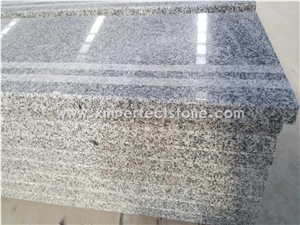 Jiangxi G603 Granite Stairs with Non-Slip Groove,Grey Granite Stair