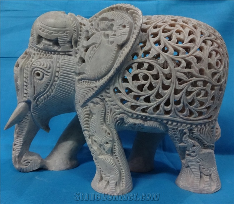 Soapstone Carved Elephant