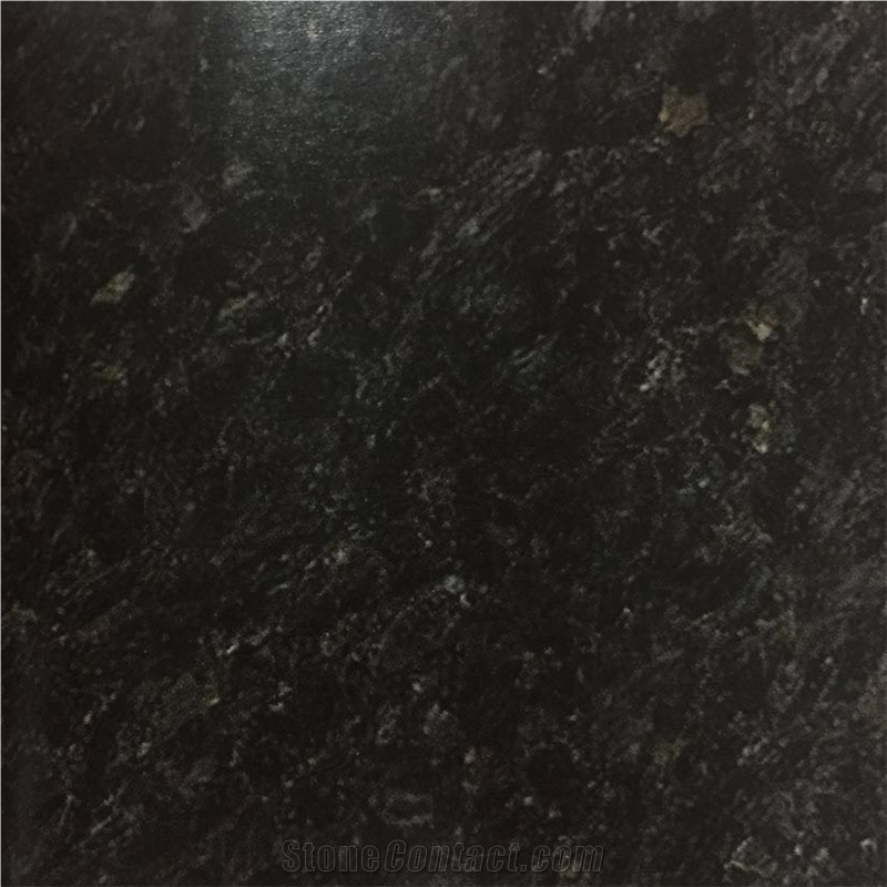 Emerald Black Granite Slabs Tiles Norways