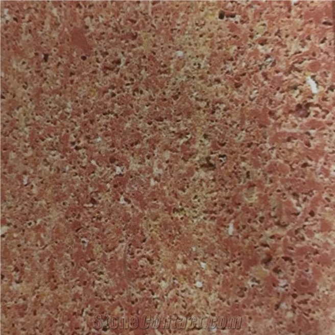 Lumaquela Rosa Red Limestone Slabs Tiles Spain