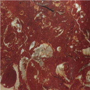 Rojo Baztan Red Limestone Slabs Tiles Spain