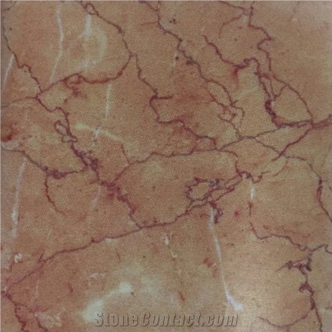 Rosa Valencia Red Marble Slabs Tiles Spain