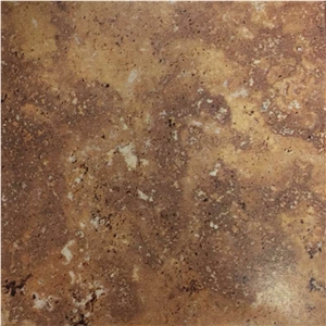 Scabos Travertine Brown Slabs Tiles Turkey