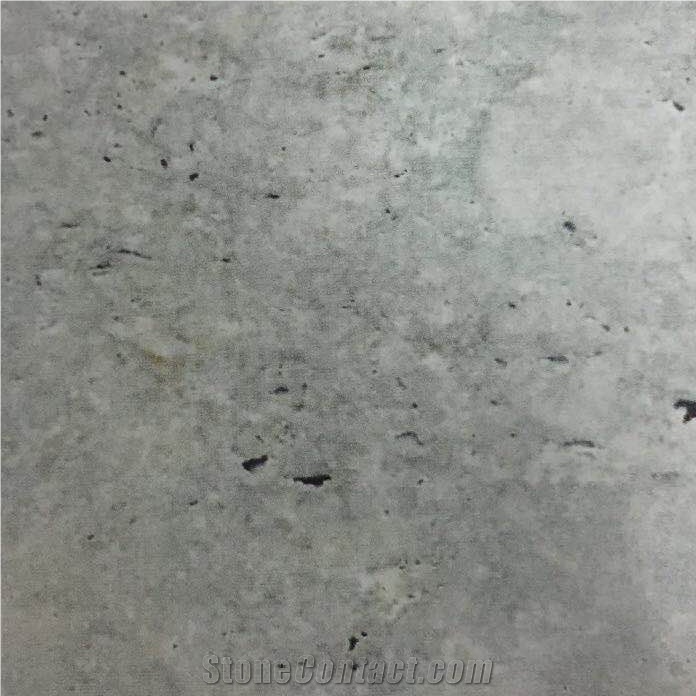 Silver Travertine Slabs Tiles Afyon