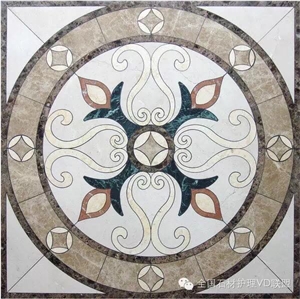 Water Jet Pattern, Floor Medallions