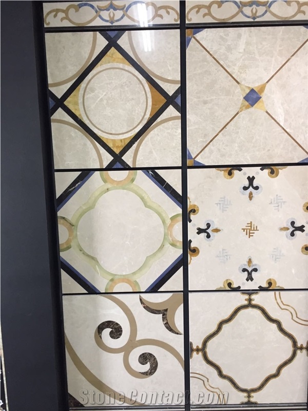 Water Jet Pattern, Floor Medallions