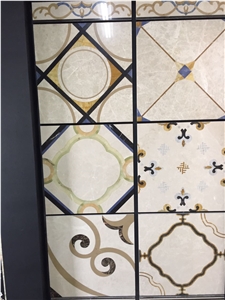 Water Jet Pattern, Floor Medallions