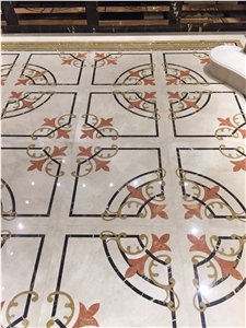 Water Jet Pattern, Floor Medallions