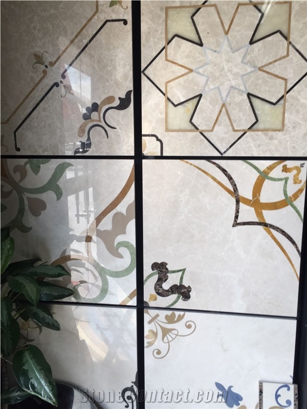 Water Jet Pattern, Floor Medallions