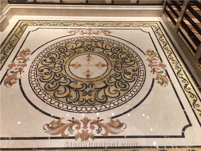 Water Jet Pattern, Floor Medallions