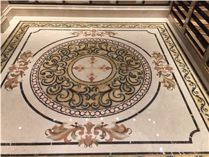 Water Jet Pattern, Floor Medallions