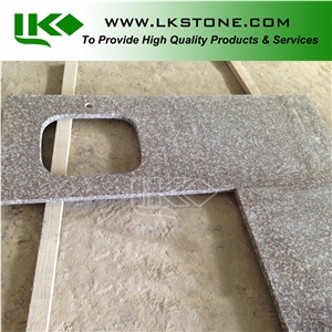 Bainbrook Brown Kitchen Countertops, G664 Tops, G664 Bar Top
