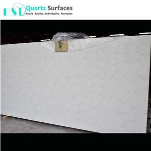 2018 Circlur Carrara Veins Artificial Marble Quartz Stone Slabs Top