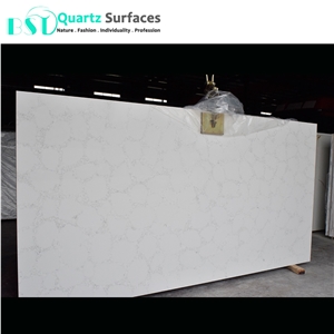 2018 Circlur Carrara Veins Artificial Marble Quartz Stone Slabs Top