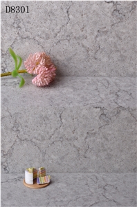 Engineered Quartz Stone Grey Counter Top