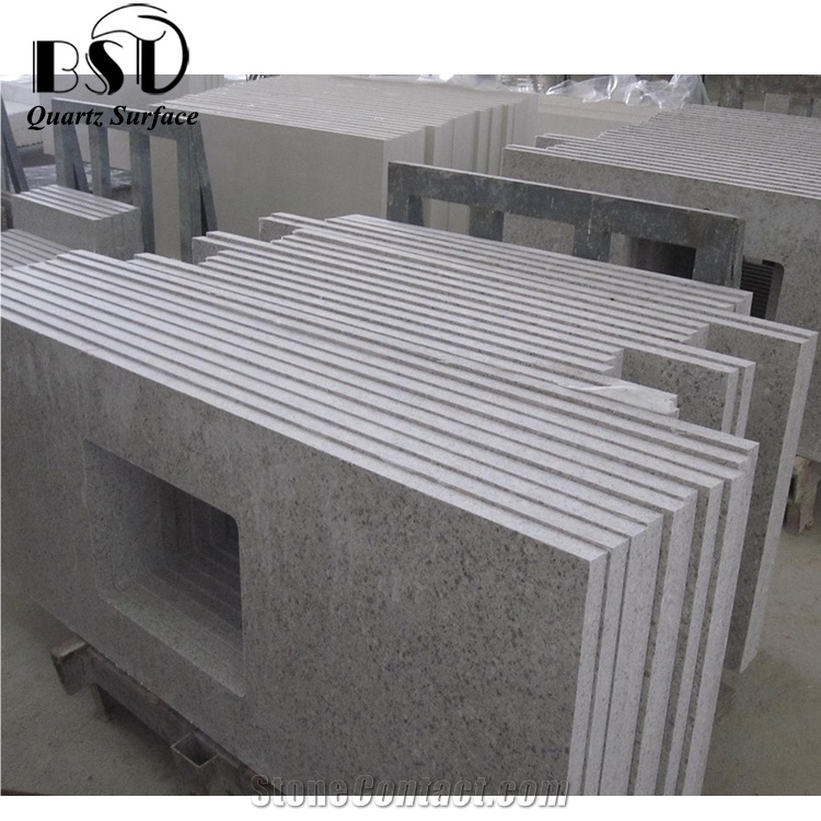 Grey Granite Cambinate Quartz Stone Countertop Cheap