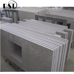 Grey Granite Cambinate Quartz Stone Countertop Cheap