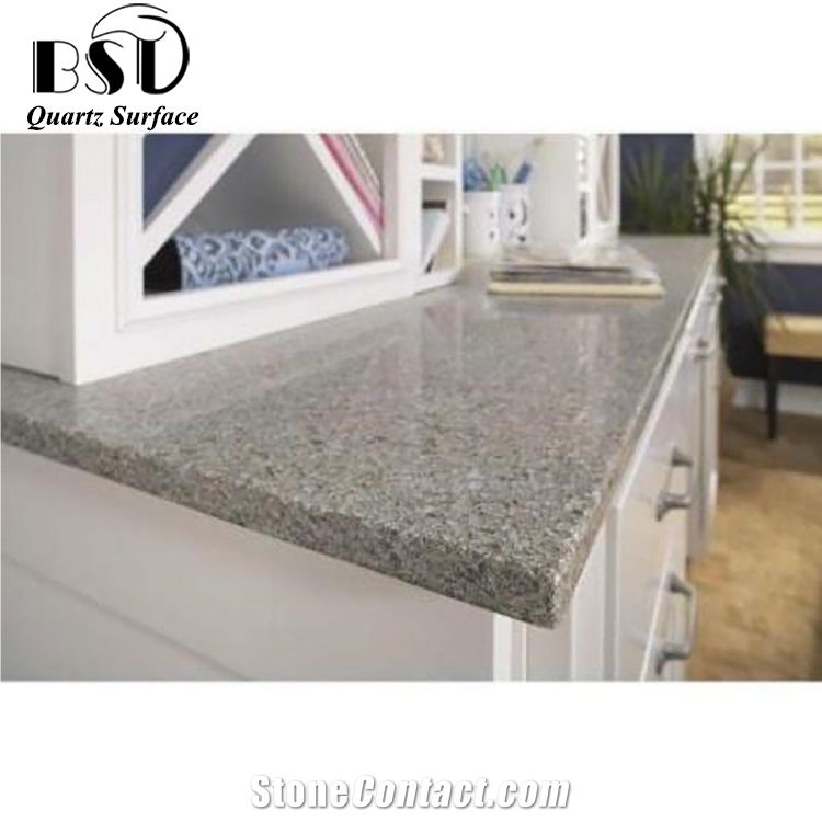 Grey Granite Cambinate Quartz Stone Countertop Cheap